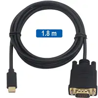 Ewent EC1052 adaptador de cable de vídeo 1,8 m USB Tipo C VGA (D-Sub)