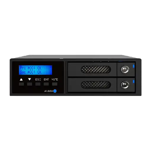 Raidon IR2022 13,3 cm (5.25") Bandeja para disco duro Negro