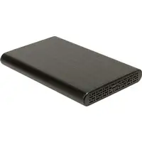 Inter-Tech 88884122 caja para disco duro externo Caja de disco duro (HDD) Negro 2.