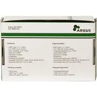 Inter-Tech 88884122 caja para disco duro externo Caja de disco duro (HDD) Negro 2.
