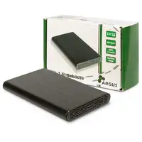 Inter-Tech 88884122 caja para disco duro externo Caja de disco duro (HDD) Negro 2.