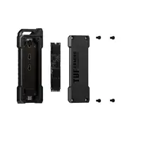 ASUS ESD-T1A/BLK/G/AS// Caja externa para unidad de estado sólido (SSD) Negro M.2