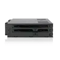 Icy Dock MB326SP-B unidad de disco multiple 0 TB Bastidor (1U) Negro