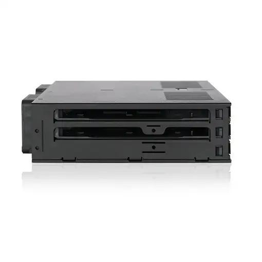 Icy Dock MB326SP-B unidad de disco multiple 0 TB Bastidor (1U) Negro