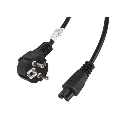 Lanberg CA-C5CA-11CC-003-BK cable de transmisión Negro 3 m C5 acoplador CEE7/7