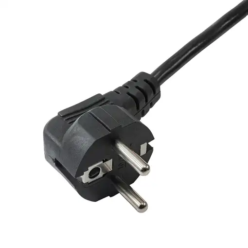 Akyga Power Cord AK-NB-01A for notebooks IEC C5 250V/50Hz 1,5m Negro CEE7/7 C5 aco