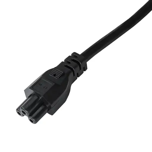 Akyga Power Cord AK-NB-01A for notebooks IEC C5 250V/50Hz 1,5m Negro CEE7/7 C5 aco