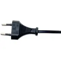 Manhattan 339100 cable de transmisión Negro 1,8 m CEE7/16 C7 acoplador