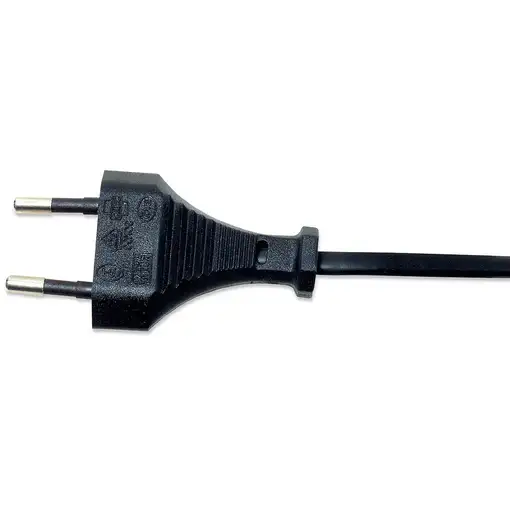 Manhattan 339100 cable de transmisión Negro 1,8 m CEE7/16 C7 acoplador