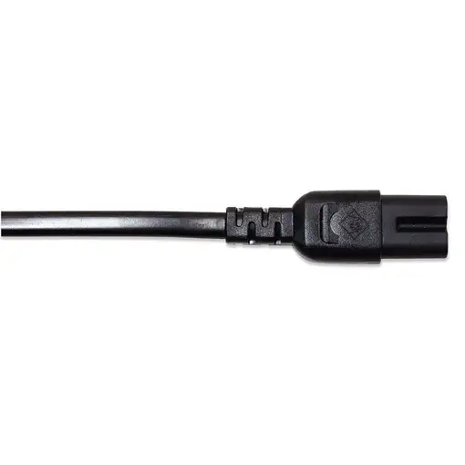 Manhattan 339100 cable de transmisión Negro 1,8 m CEE7/16 C7 acoplador