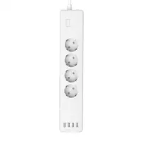 Hama | Regleta Inteligente WiFi con 4 enchufes y 4 USB (Enchufe múltiple sin hub/G