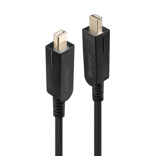 Lindy 38481 cable DisplayPort 20 m Mini DisplayPort Negro