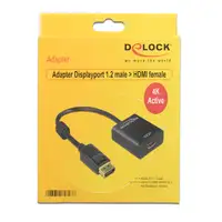 DeLOCK 62607 adaptador de cable de vídeo 0,2 m DisplayPort HDMI tipo A (Estándar)