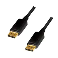 LogiLink CD0101 cable DisplayPort 2 m Negro