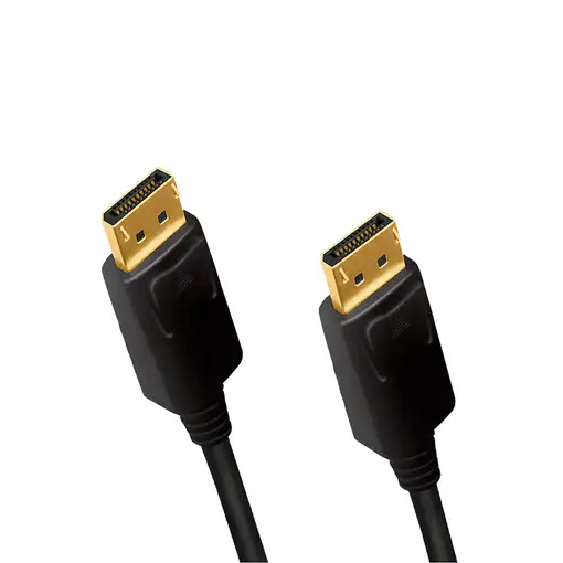 LogiLink CD0101 cable DisplayPort 2 m Negro
