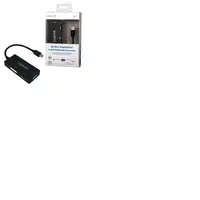 LogiLink CV0110 adaptador de cable de vídeo 0,15 m Mini DisplayPort VGA + HDMI + D