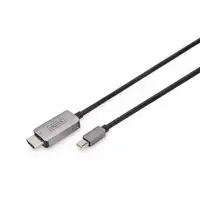 Digitus Cable adaptador 8K Mini DisplayPort, mini-DP - HDMI tipo A