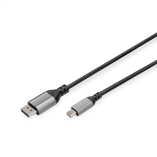 Digitus Cable adaptador DisplayPort 8K, mini-DP a DP