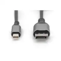 Digitus Cable adaptador DisplayPort 8K, mini-DP a DP