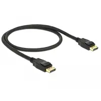 DeLOCK 85506 cable DisplayPort 0,5 m Negro