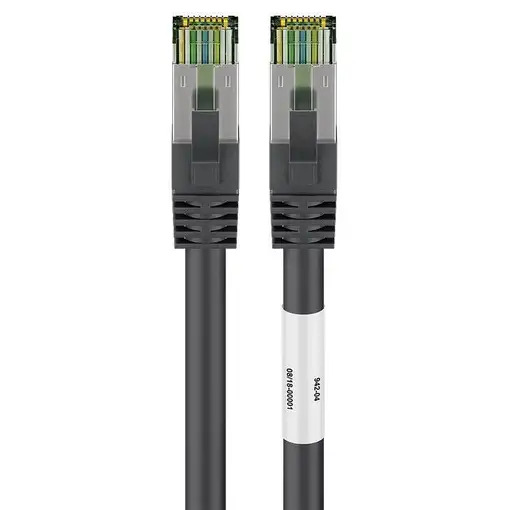 Goobay 66724 cable de red Negro 5 m Cat8.1 S/FTP (S-STP)