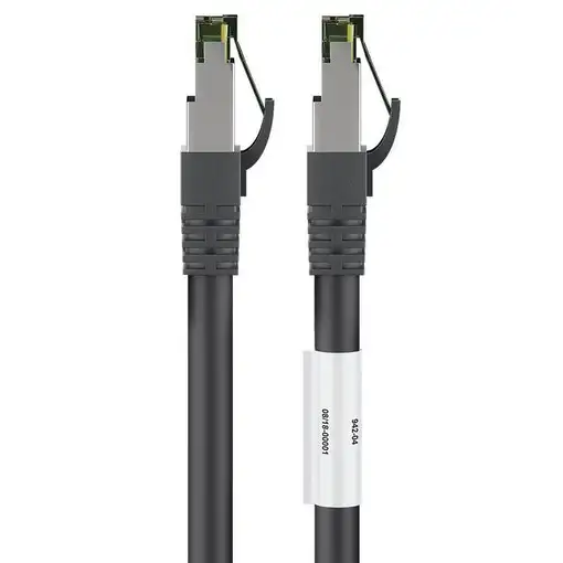 Goobay 66724 cable de red Negro 5 m Cat8.1 S/FTP (S-STP)