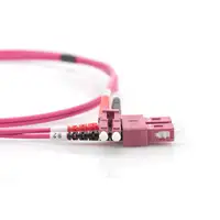 Digitus Cable de conexión multimode de fibra óptica, OM4, LC/SC