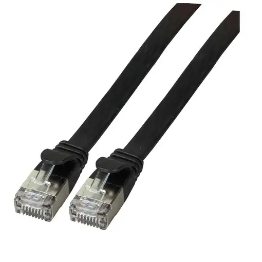 EFB Elektronik K5545SW.0,5 cable de red Negro 0,5 m Cat6a U/FTP (STP)