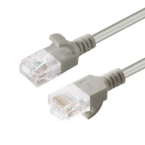 Microconnect V-UTP603-SLIM cable de red Gris 3 m Cat6 U/UTP (UTP)