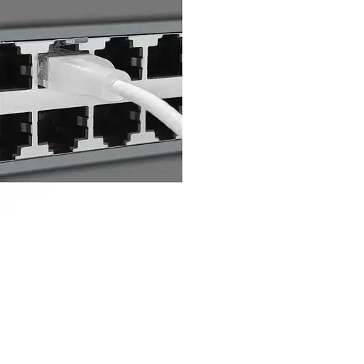 Wantec 7402 cable de red Blanco 0,3 m Cat6