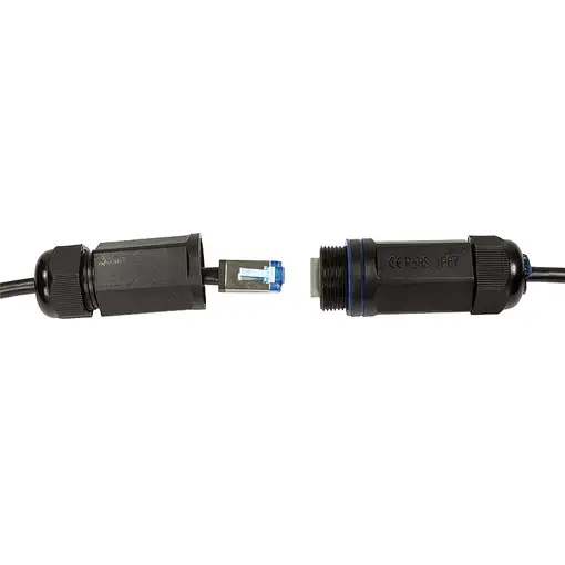 LogiLink CQ7123S cable de red Negro 30 m Cat6a S/FTP (S-STP)