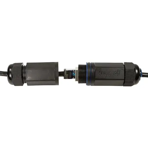 LogiLink CQ7123S cable de red Negro 30 m Cat6a S/FTP (S-STP)
