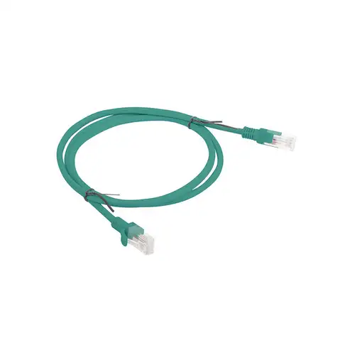 Lanberg PCU6-10CC-0100-G cable de red Verde 1 m Cat6 U/UTP (UTP)