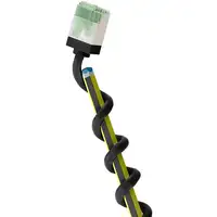 Goobay 74353 cable de red Negro 1 m Cat8.1 U/FTP (STP)