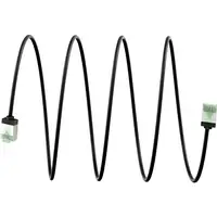 Goobay 74353 cable de red Negro 1 m Cat8.1 U/FTP (STP)