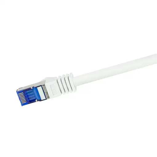 LogiLink C6A031S cable de red Blanco 1 m Cat6a S/FTP (S-STP)