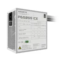 GIGABYTE P650SS ICE Fuente de Alimentación - PCIe 5.0, 80 PLUS Silver, Ventilador
