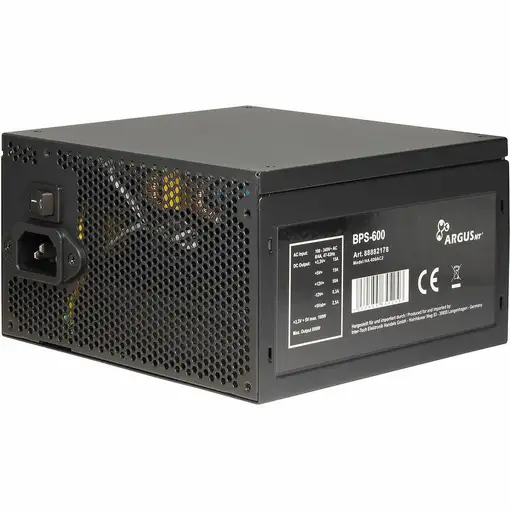 Inter-Tech Argus BPS-600 unidad de fuente de alimentación 600 W 20+4 pin ATX ATX N