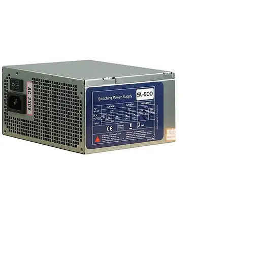 Inter-Tech SL-500A unidad de fuente de alimentación 500 W 20+4 pin ATX ATX Gris