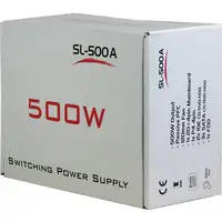 Inter-Tech SL-500A unidad de fuente de alimentación 500 W 20+4 pin ATX ATX Gris