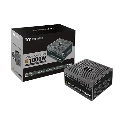 Thermaltake Toughpower GF3 unidad de fuente de alimentación 1000 W 24-pin ATX Negr