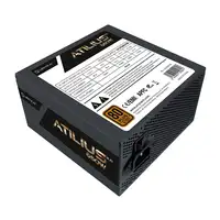 UNYKAch ATX Atilius 2.0 Black 650W 80+ Bronze unidad de fuente de alimentación 20+