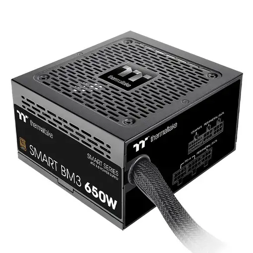 Thermaltake Smart BM3 unidad de fuente de alimentación 650 W 24-pin ATX ATX Negro