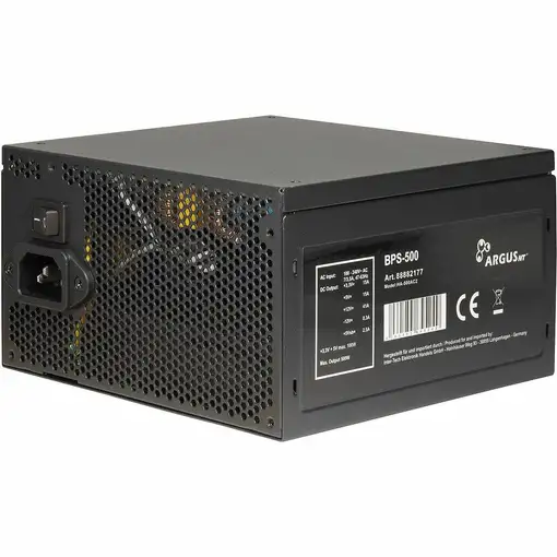 Inter-Tech ArgusNT BPS-500 unidad de fuente de alimentación 500 W 20+4 pin ATX ATX
