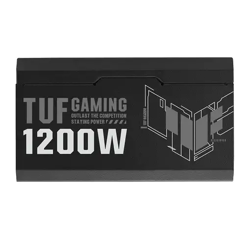 ASUS TUF GAMING 1200W Gold unidad de fuente de alimentación 20+4 pin ATX ATX Negro
