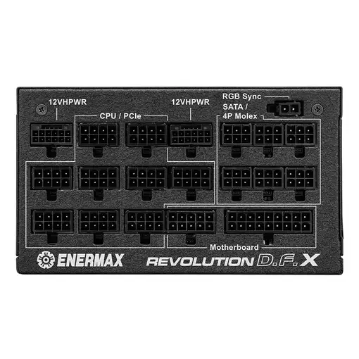 Enermax ERT1650EWT unidad de fuente de alimentación 1650 W 20+4 pin ATX ATX Negro