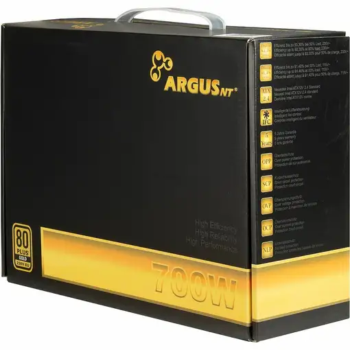 Inter-Tech ArgusNT GPS-700 unidad de fuente de alimentación 700 W 20+4 pin ATX ATX