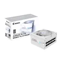 GIGABYTE AORUS ELITE P850W ICE Fuente de Alimentación - PCIe 5.0, 80 PLUS Platinum