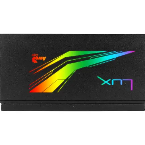 Aerocool LUXRGB650M Fuente Alimentación PC Modular RGB 650W 80Plus Bronze 230V Neg
