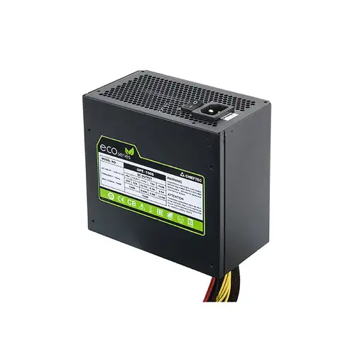 Chieftec GPE-500S unidad de fuente de alimentación 500 W 24-pin ATX PS/2 Negro